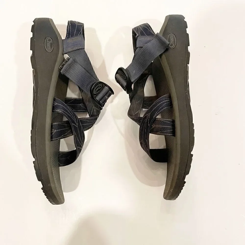 Chaco Mens Sandals Size 11 Water Hiking  Shoe Adjustable Blue